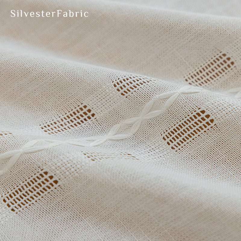 White Blackout Curtains