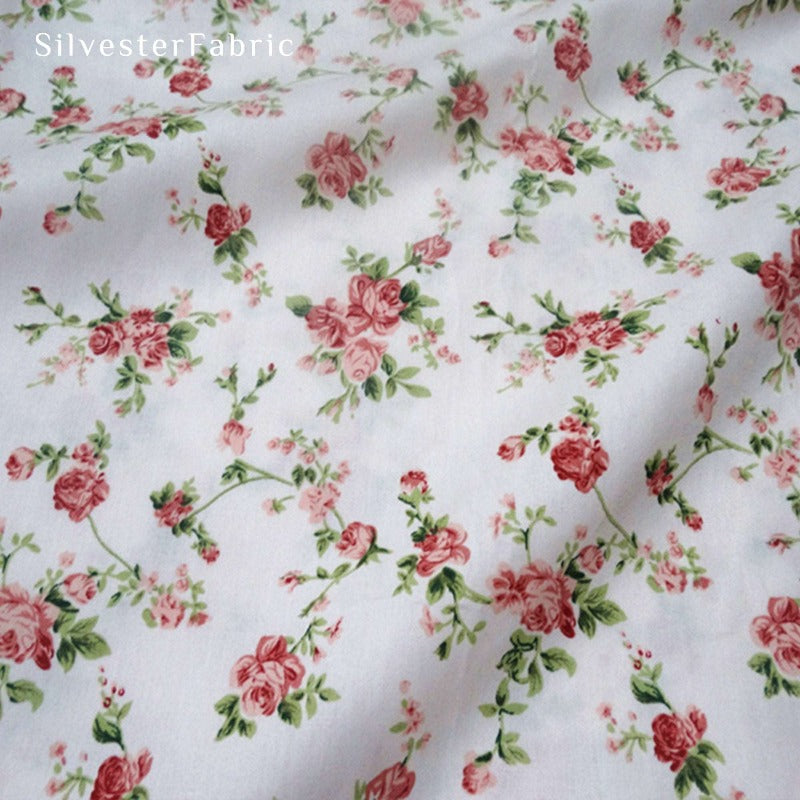 Pink Floral Tablecloth丨Floral Tablecloth丨Cotton Tablecloth