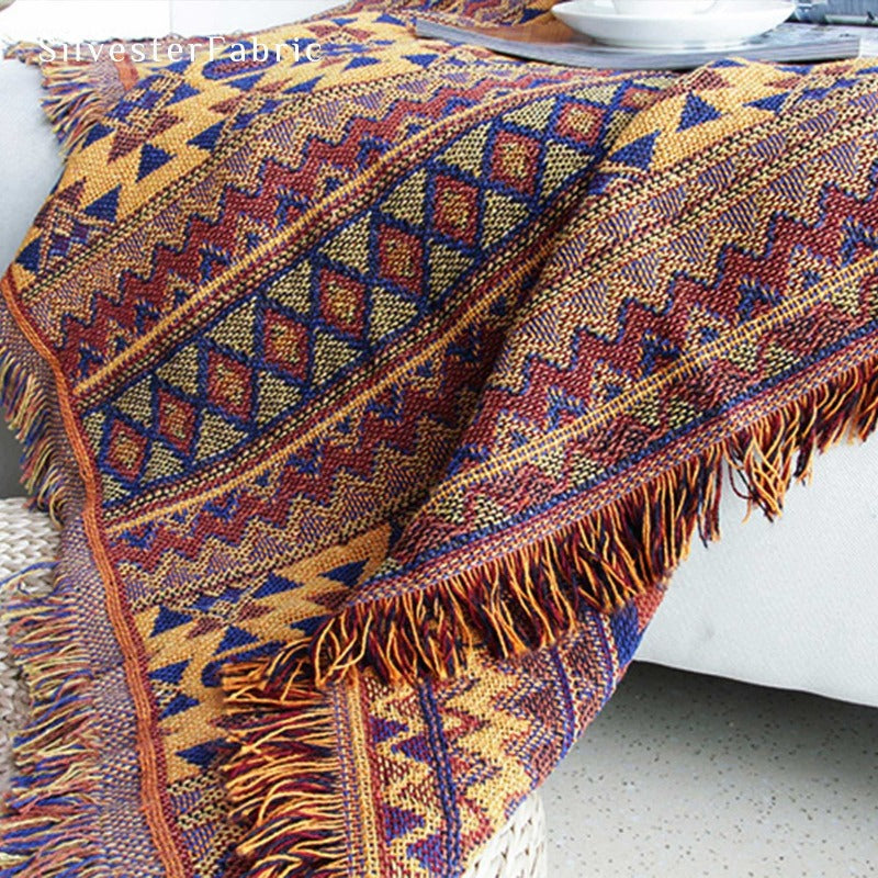 Throw Blanket丨Sofa Blanket - Silvester Fabric