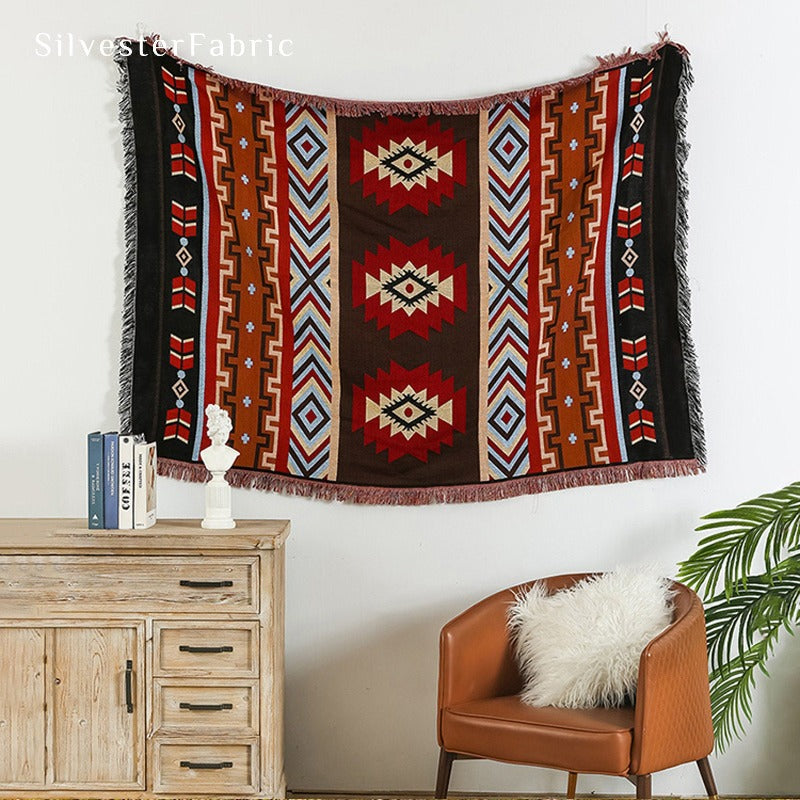 Outdoor Blanket丨Throw Blanket - Silvester Fabric