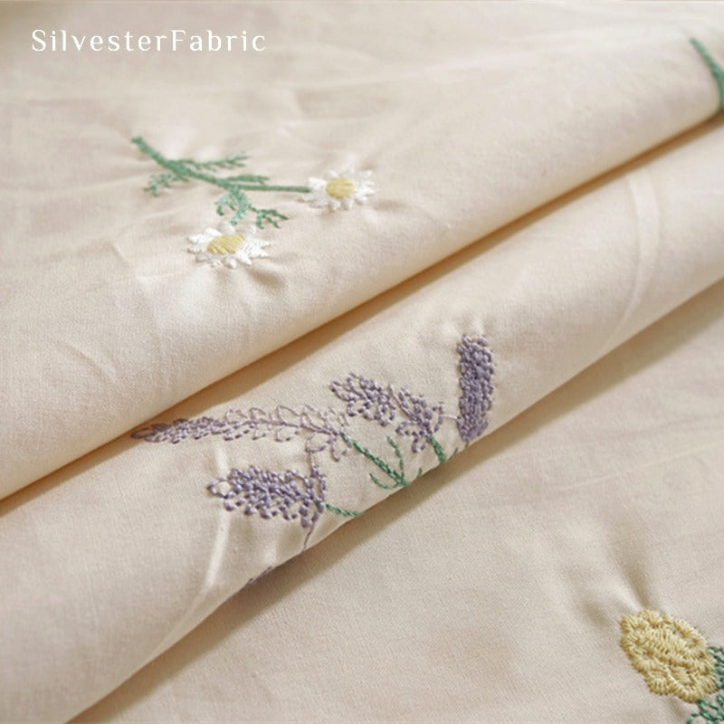 Floral Embroidered Tablecloth丨Embroidered Tablecloth