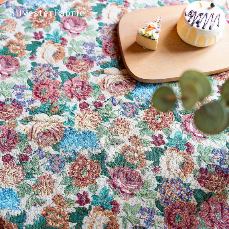 Floral Rectangle Tablecloth丨Floral Tablecloth
