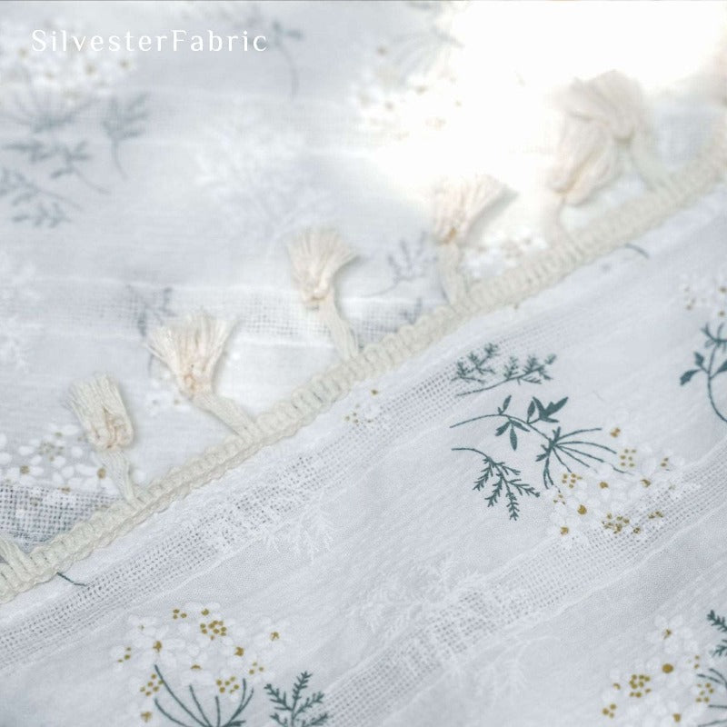 Floral Fabric Tablecloths丨French Country Tablecloth