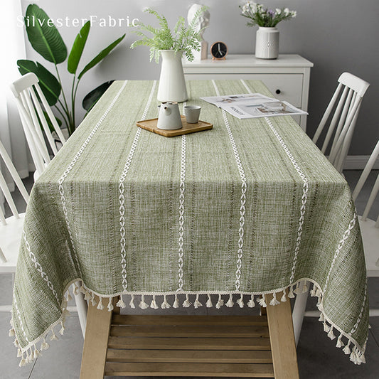 The Best Green Tablecloth For Table Settings