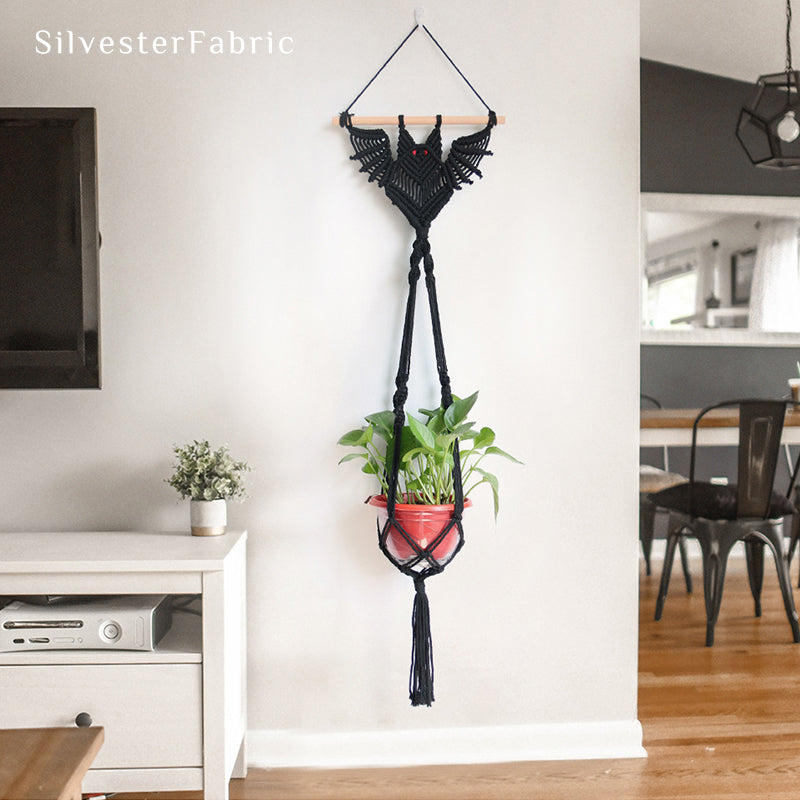 Black Bat Wall Hanging Decor丨Halloween Wall Decor