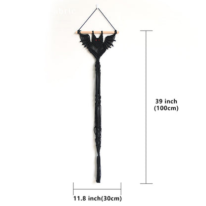 Black Bat Wall Hanging Decor丨Halloween Wall Decor