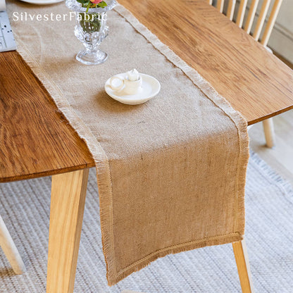 Small Burlap Table Runner