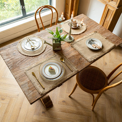 Burlap Table Runner丨Coffee Table Runner丨Table Runner