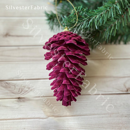 Purple Pine Cone Decor丨Christmas Tree Decor