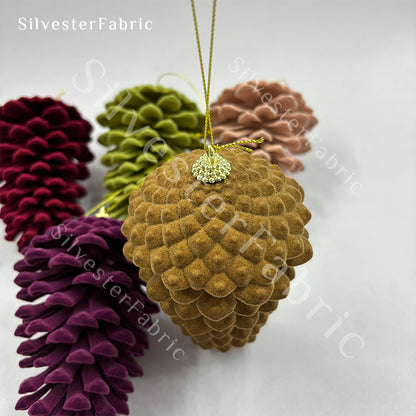 Green Pine Cone Decor丨Christmas Tree Decor