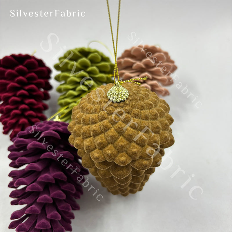 Brown Pine Cone Decor丨Christmas Tree Decor