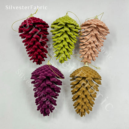 Purple Pine Cone Decor丨Christmas Tree Decor