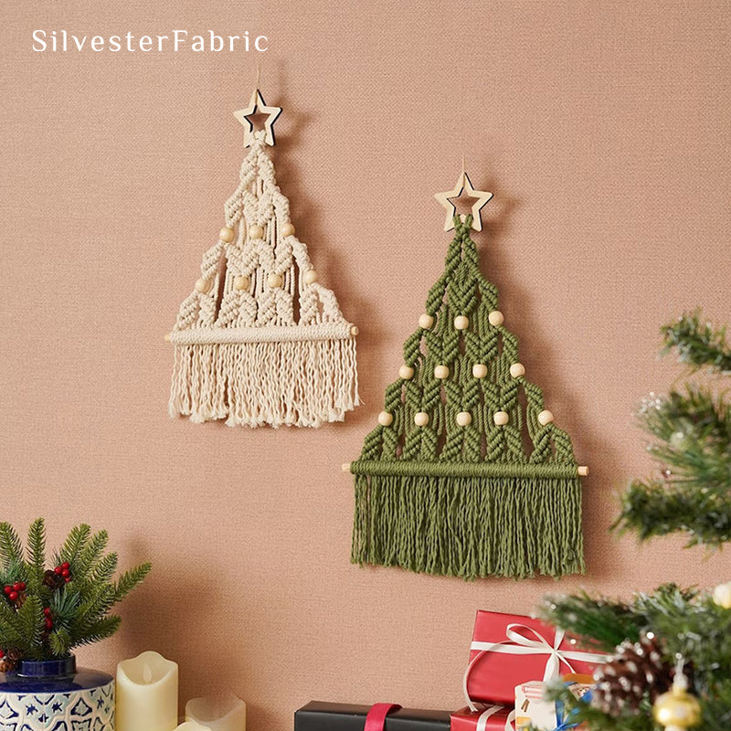 Christmas Tree Green Wall Hanging丨Holiday Wall Decor