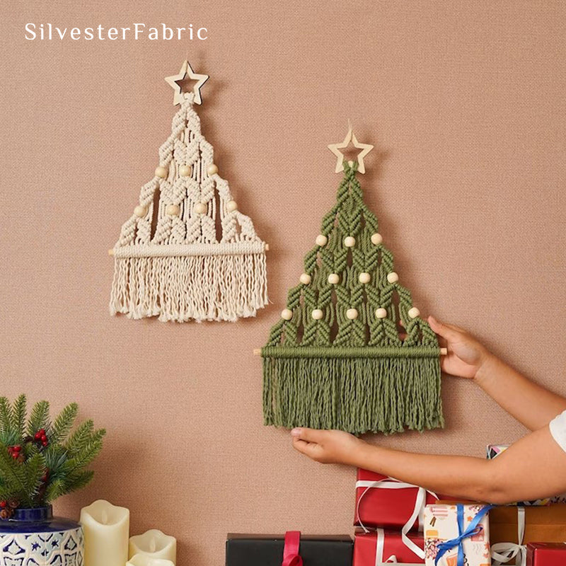 Christmas Tree Green Wall Hanging丨Holiday Wall Decor