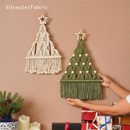 Christmas Tree Green Wall Hanging丨Holiday Wall Decor