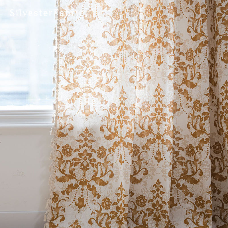 Country Floral Curtains丨Floral Curtains