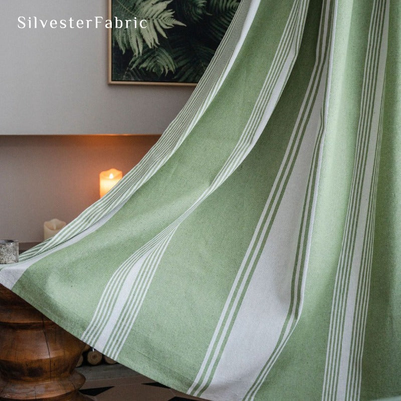 Linen Curtains丨Rod Pocket Curtains - SilvesterFabric