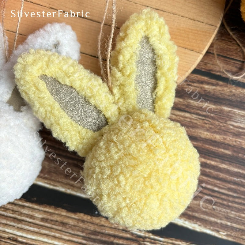 Yellow Bunny Head丨Easter Bunny Decor丨Easter Decor