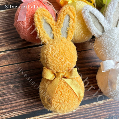 Orange Bunny Decor丨Easter Bunny Decor丨Easter Decor