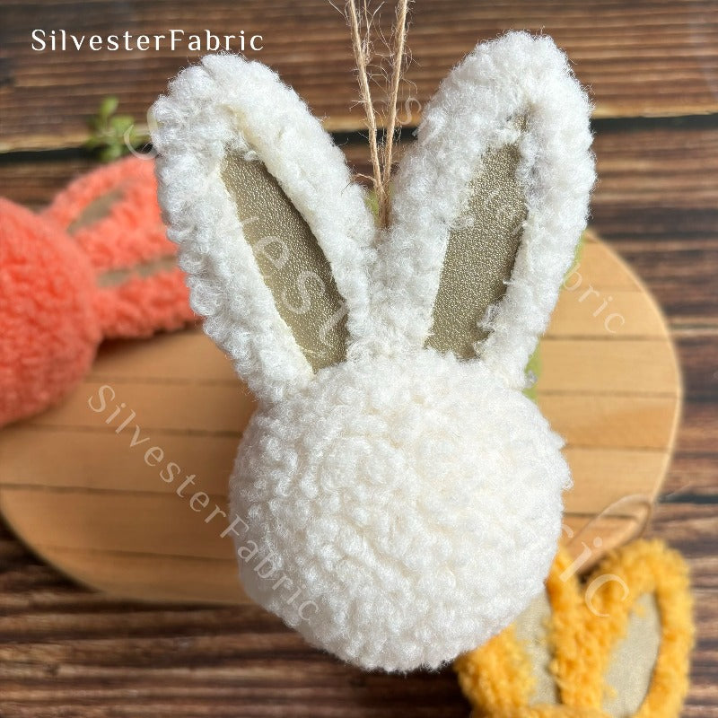 White Bunny Head丨Easter Bunny Decor丨Easter Decor