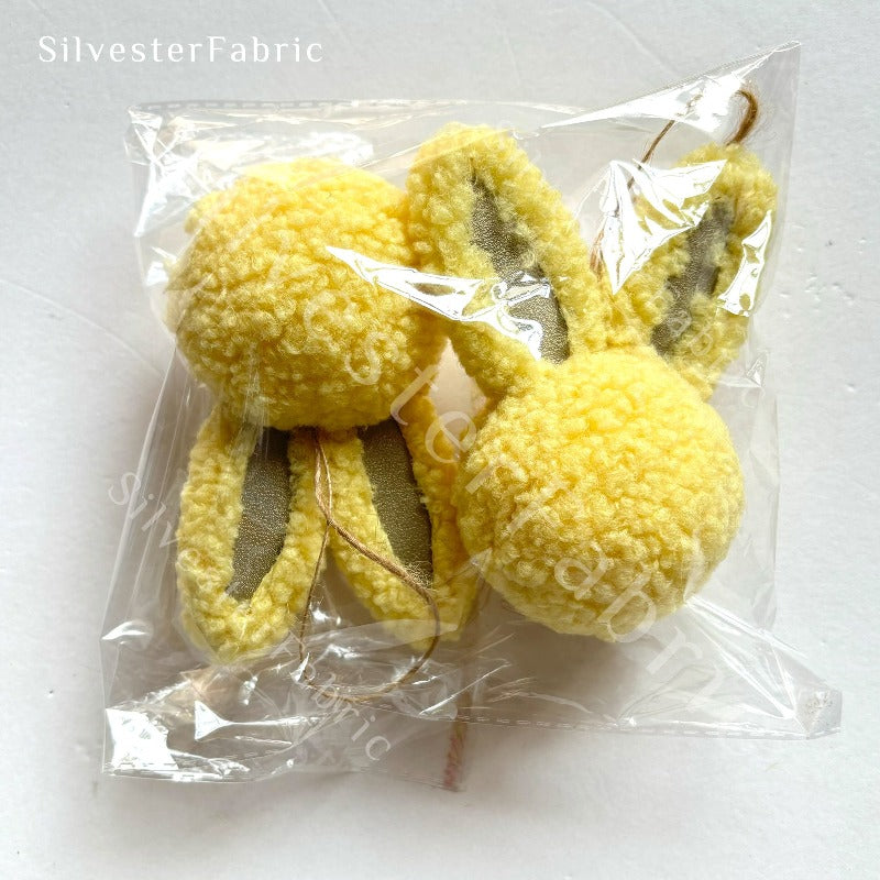 Yellow Bunny Head丨Easter Bunny Decor丨Easter Decor