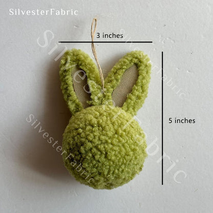 Green Bunny Head丨Easter Bunny Decor丨Easter Decor