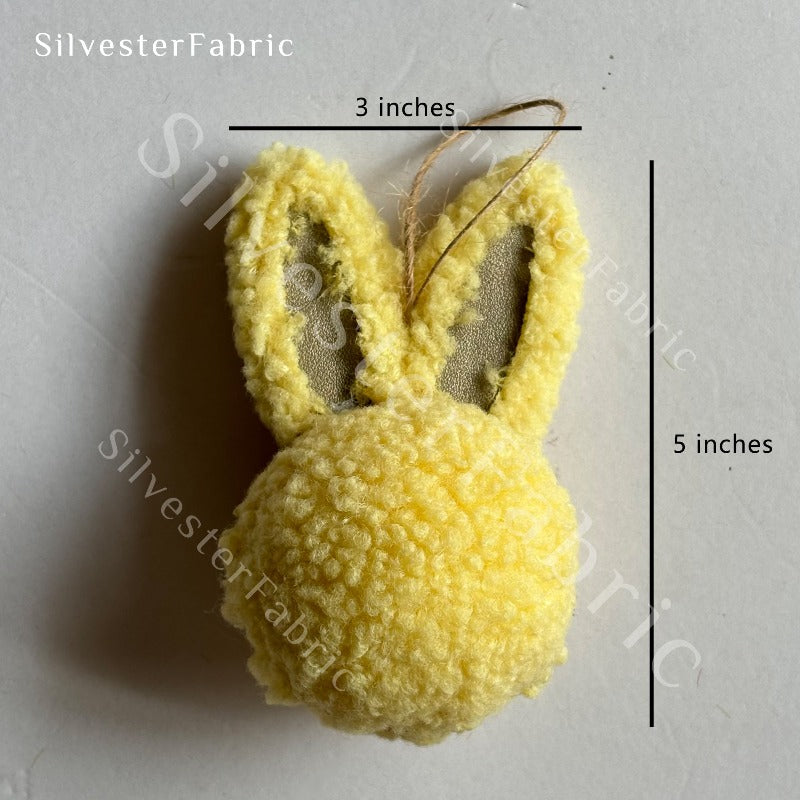 Yellow Bunny Head丨Easter Bunny Decor丨Easter Decor