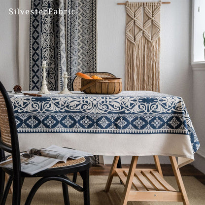 Close‑up of Rectangle Tablecloth corner