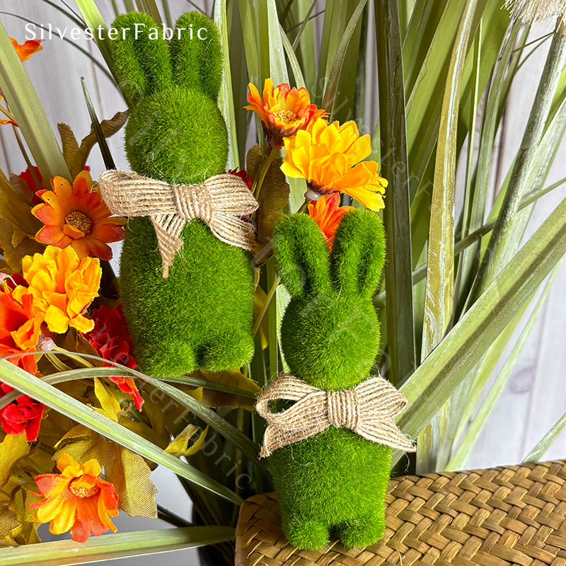 Green Easter Bunny丨11cm Easter Rabbit丨Spring Ornament