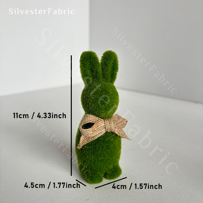 Green Easter Bunny丨11cm Easter Rabbit丨Spring Ornament