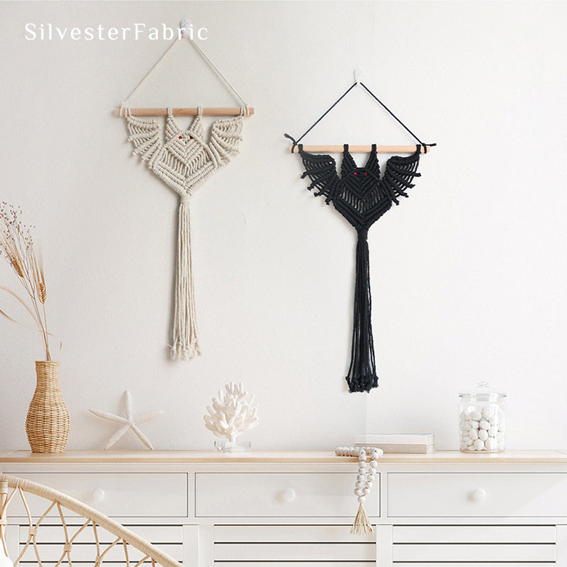 Bat Black Wall Hanging Decor丨Halloween Bat Decor