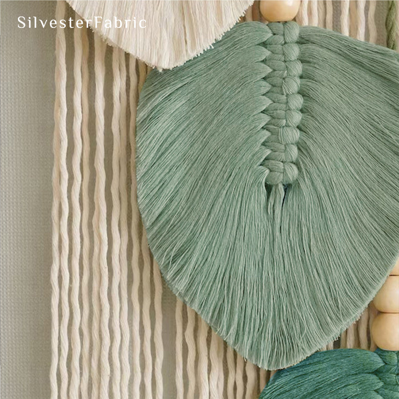 Green Leaves Wall Hangings丨Boho Room Wall Decor