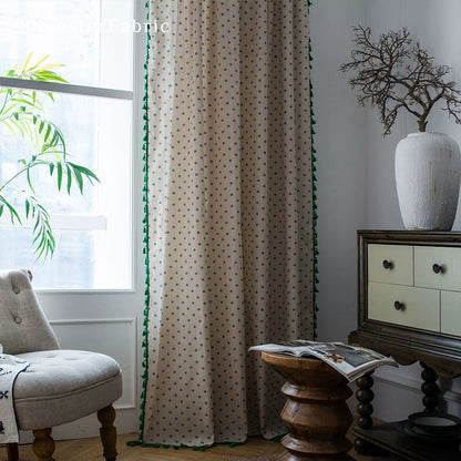 Blue Floral Curtains丨Floral Curtains丨Cute Curtains