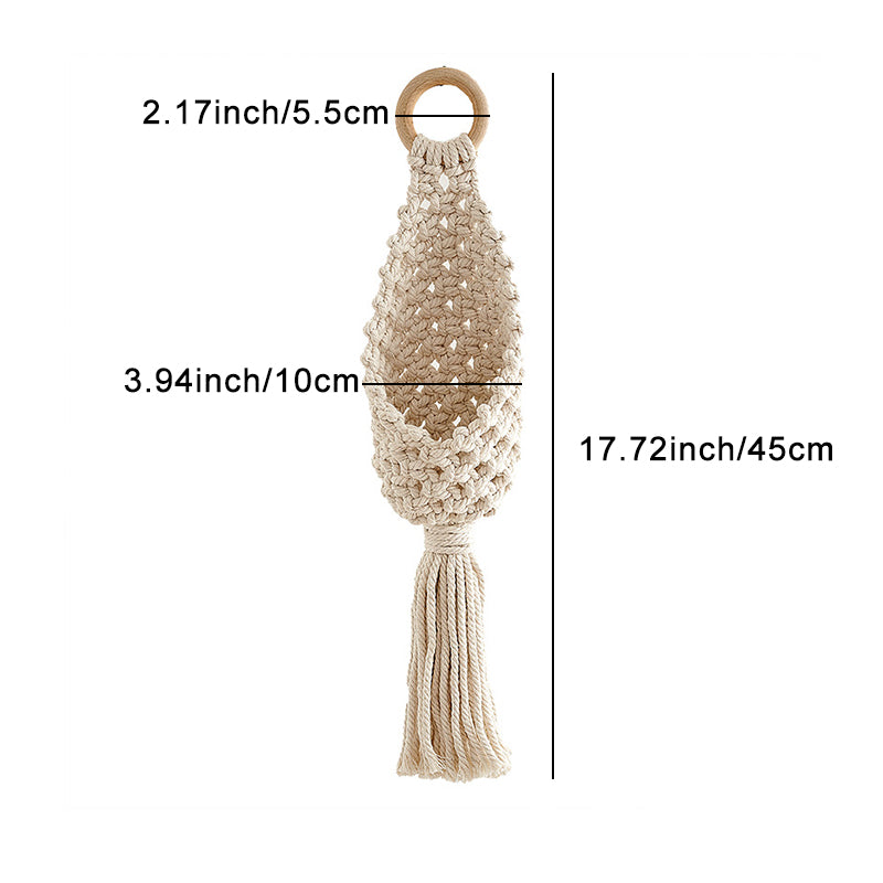 Woven Boho Hanging Decor丨Macrame Wall Hanger​