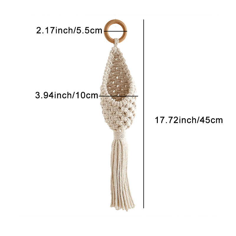 Woven Boho Hanging Decor丨Macrame Wall Hanger​