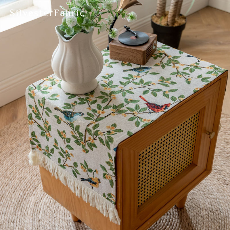 Small Table Cover丨Spring Table Runner丨Floral Table Cover