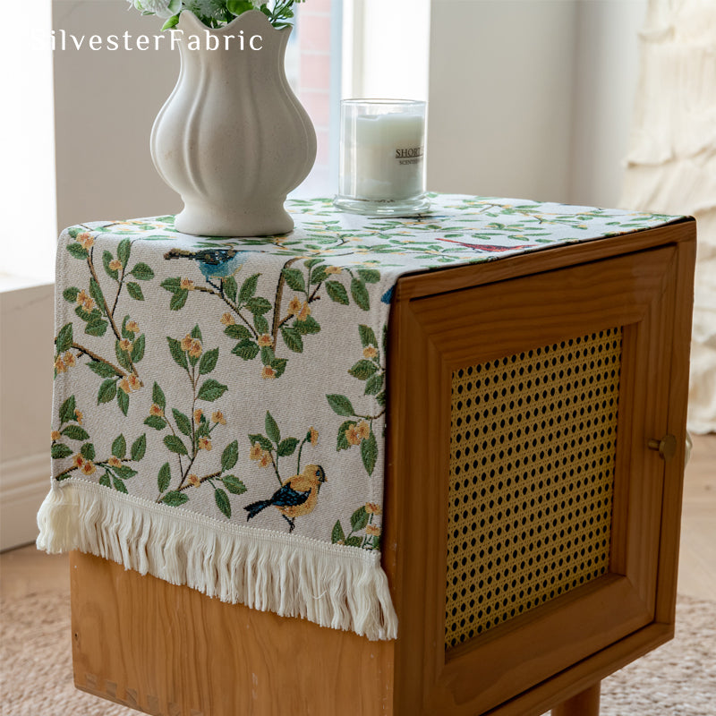 Small Table Cover丨Spring Table Runner丨Floral Table Cover