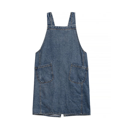 Blue Denim Apron丨Aprons With Pockets丨Denim Apron