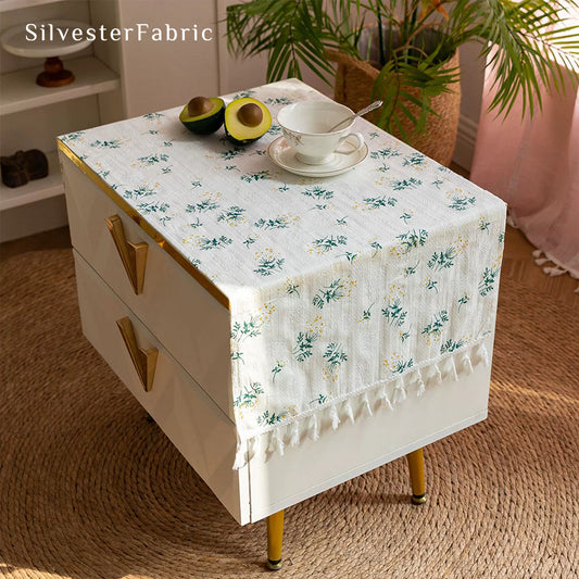 Floral Table Cover丨Spring Table Runner丨French Table Cover