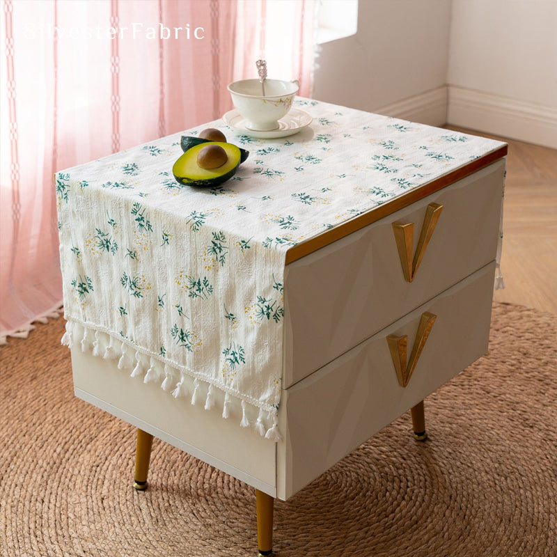 Floral Table Cover丨Spring Table Runner丨French Table Cover