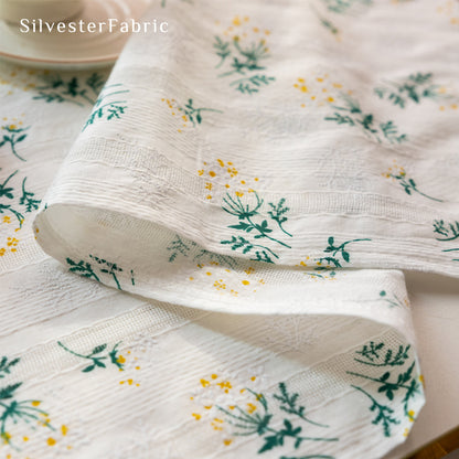 Floral Table Cover丨Spring Table Runner丨French Table Cover