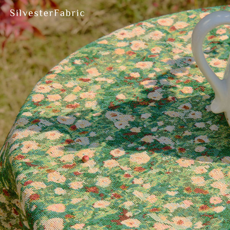 French Country Tablecloth丨Floral Tablecloth丨Spring Tablecloth