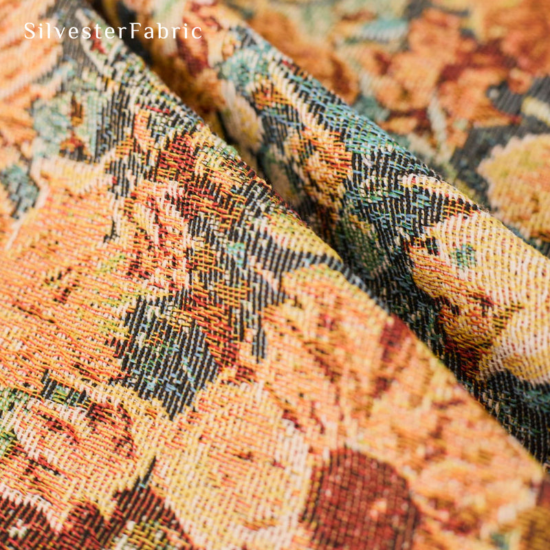 Red French Tablecloth丨Floral Tablecloth丨Spring Tablecloth