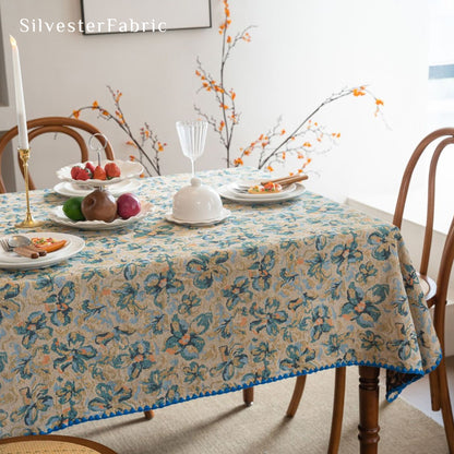 Butterfly Tablecloth丨French Tablecloth丨Rectangle Tablecloth