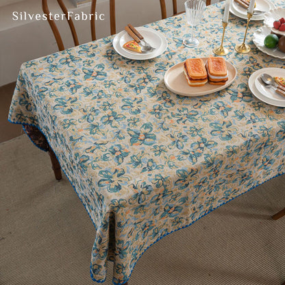 Butterfly Tablecloth丨French Tablecloth丨Rectangle Tablecloth