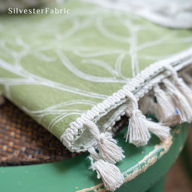 Close‑up of Green Curtain corner