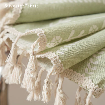 Close‑up of Green Curtain corner
