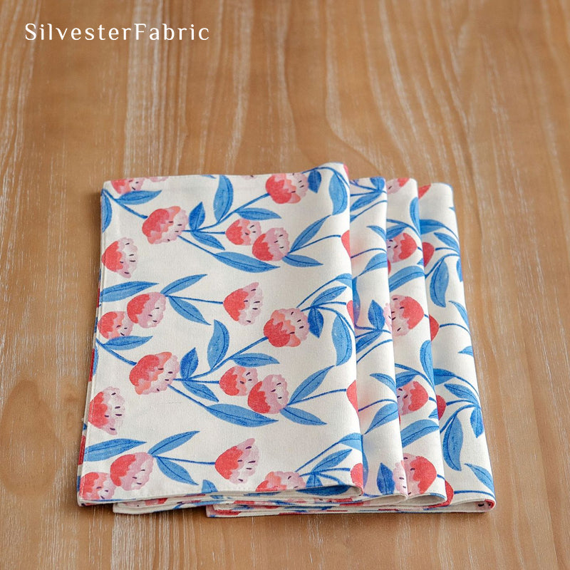 Pink Floral Farmhouse Placemats
