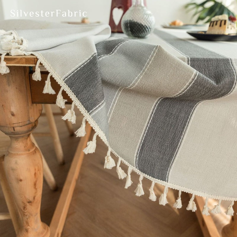 Striped Tablecloth丨Rectangle Tablecloth