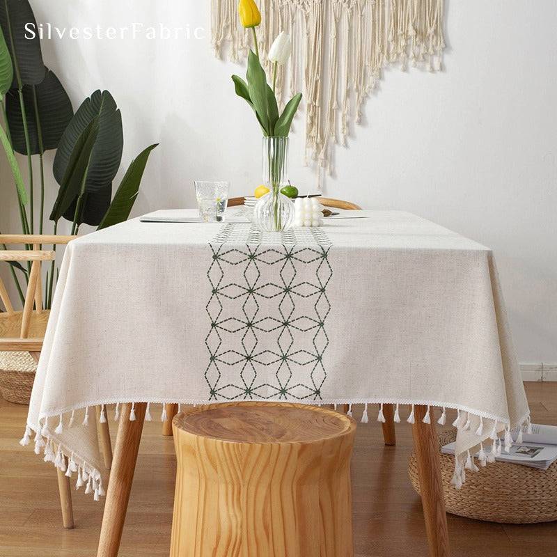 Off White Tablecloth丨Rectangle Tablecloth